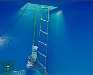 حل تسرب الخزان الارضي